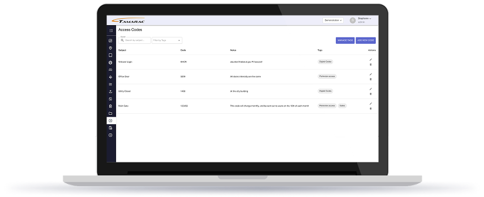 Hangar Inspections interface preview
